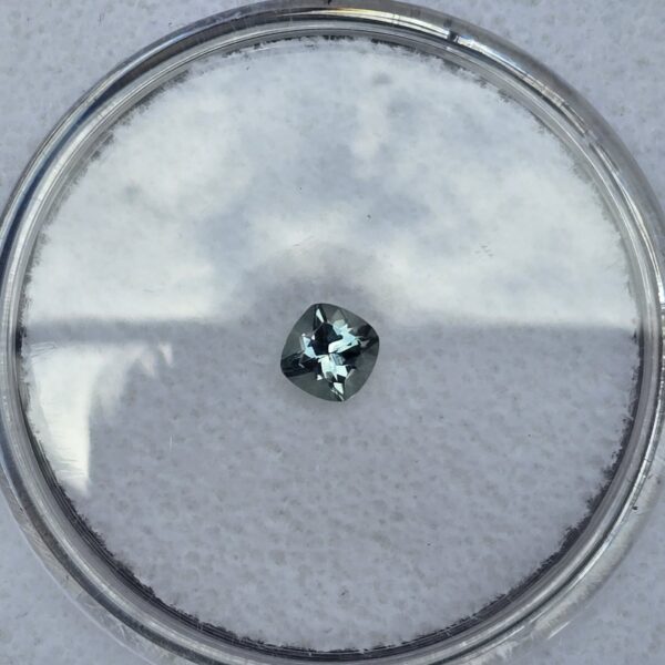 4.03x3.96x2.84mm cushion Australian sapphire facets