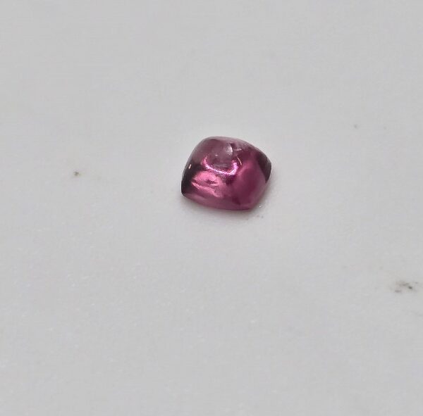 3.89x3.80x2.68mm spinel sugarloaf-cut cabochon