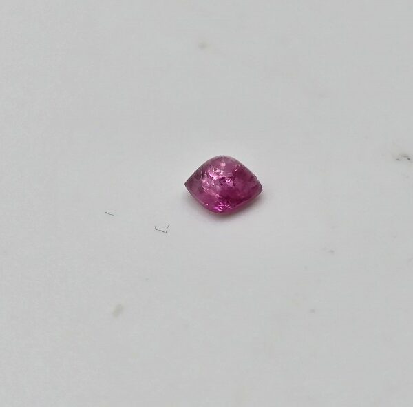 3.70x3.49x2.52mm spinel sugarloaf-cut cabochon