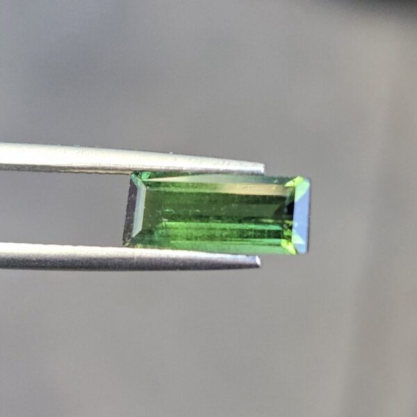 10.38x4.24x2.91mm baguette Brazilian tourmaline facet