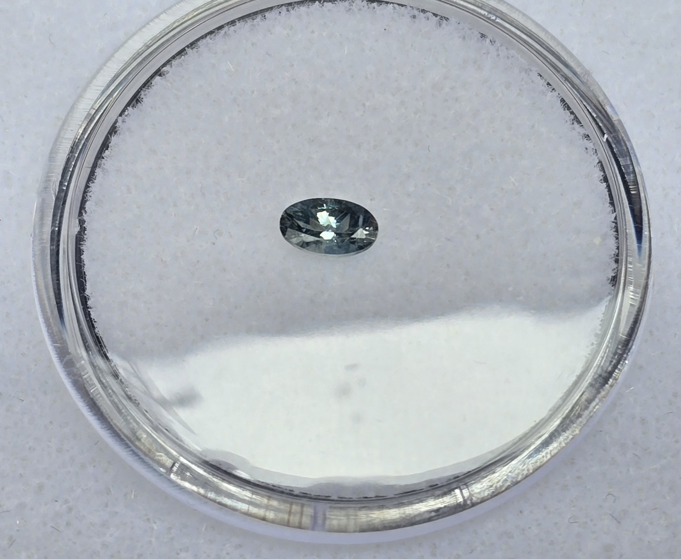 5.02x3.02x2.40mm oval Australian sapphire facets