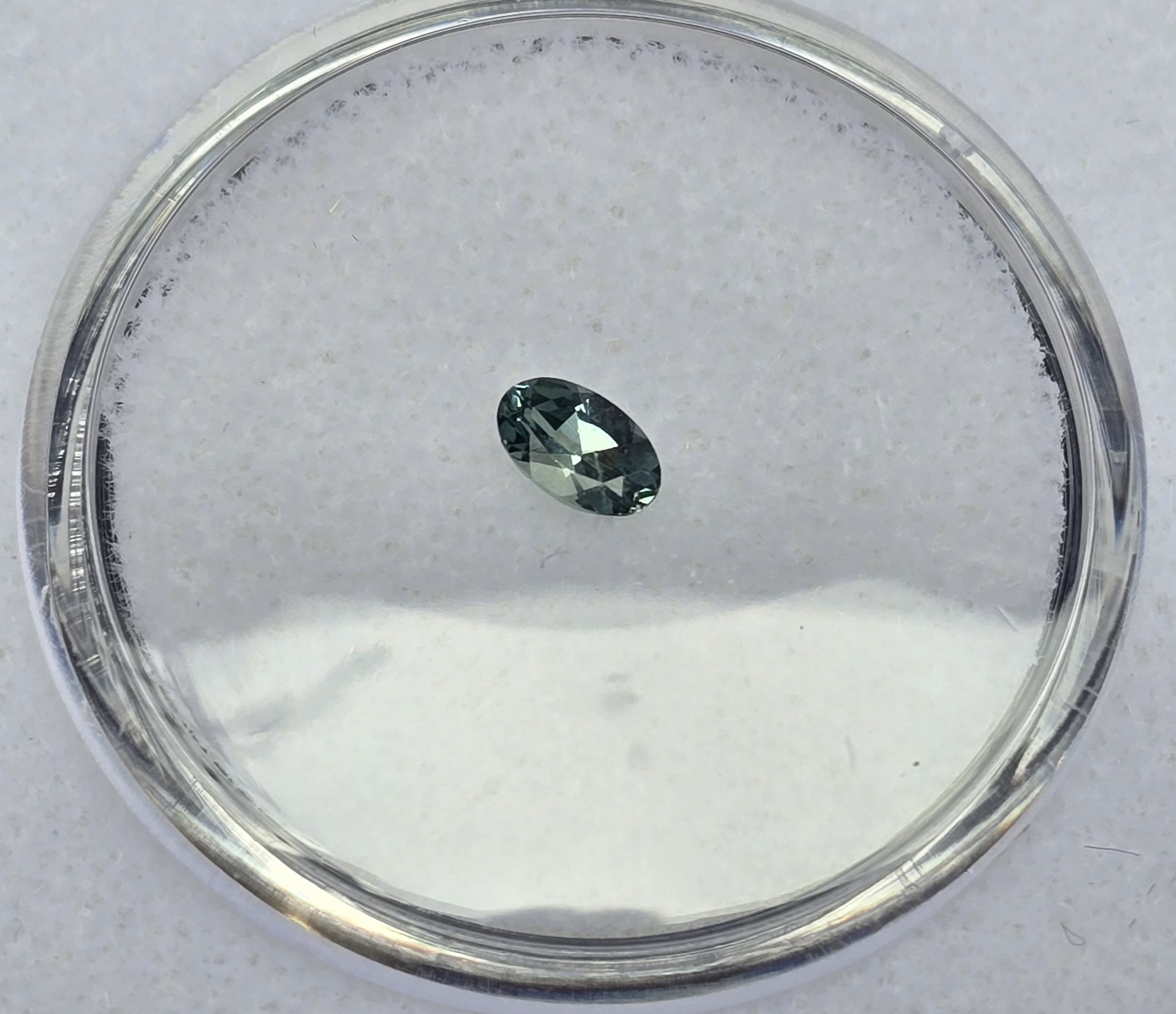 5.13x3.22x2.39mm oval Australian sapphire facets
