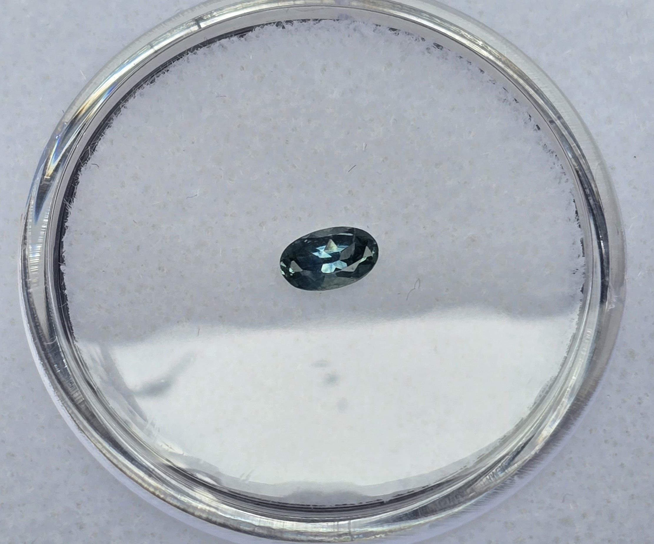 5.18x3.18x2.21mm oval Australian sapphire facets
