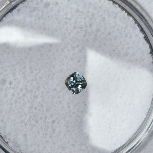3.06x3.01x2.09mm cushion Australian sapphire facet