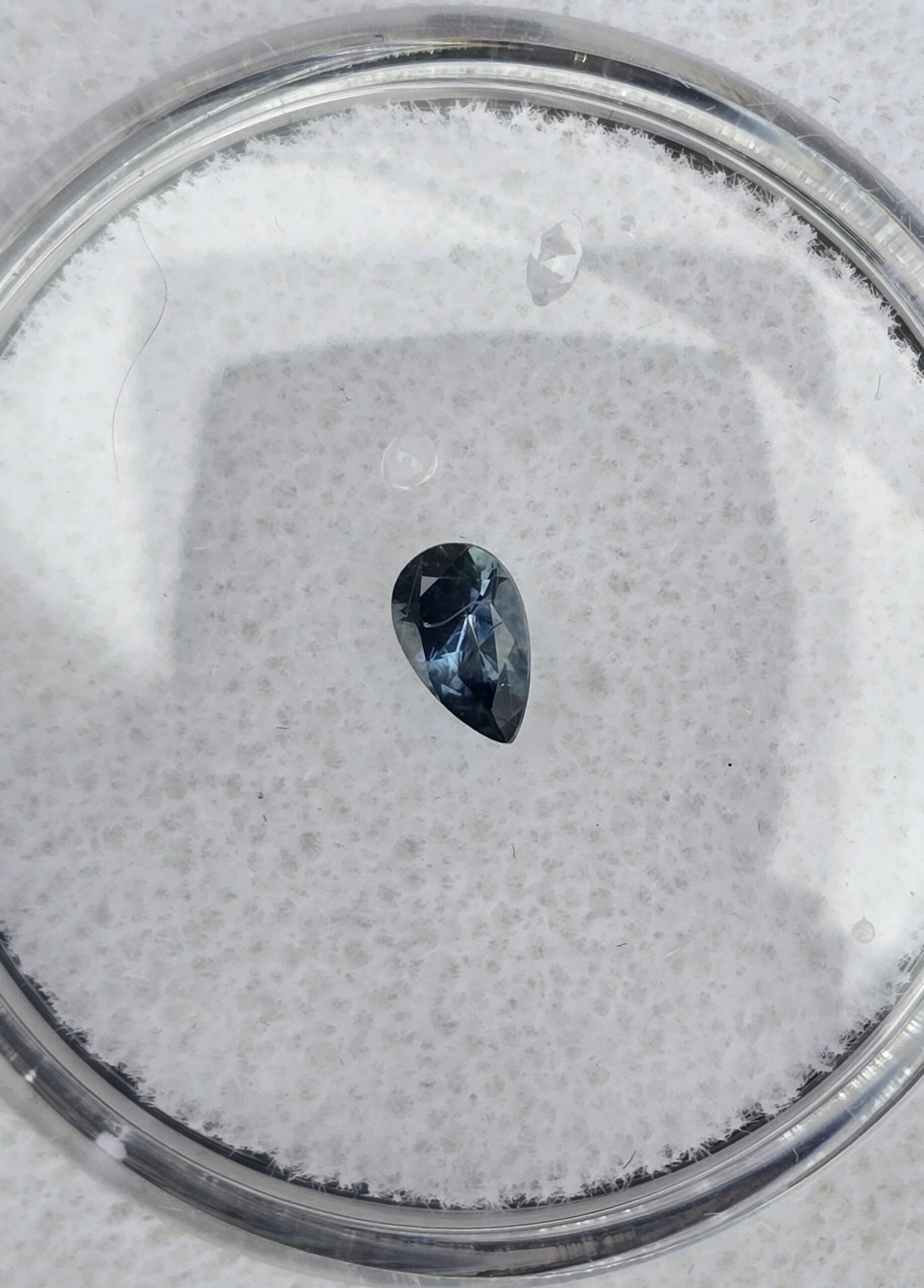 5.17x3.20x2.47mm pear Australian sapphire facet