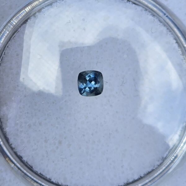 3.55x3.53x2.28mm cushion Australian sapphire facet