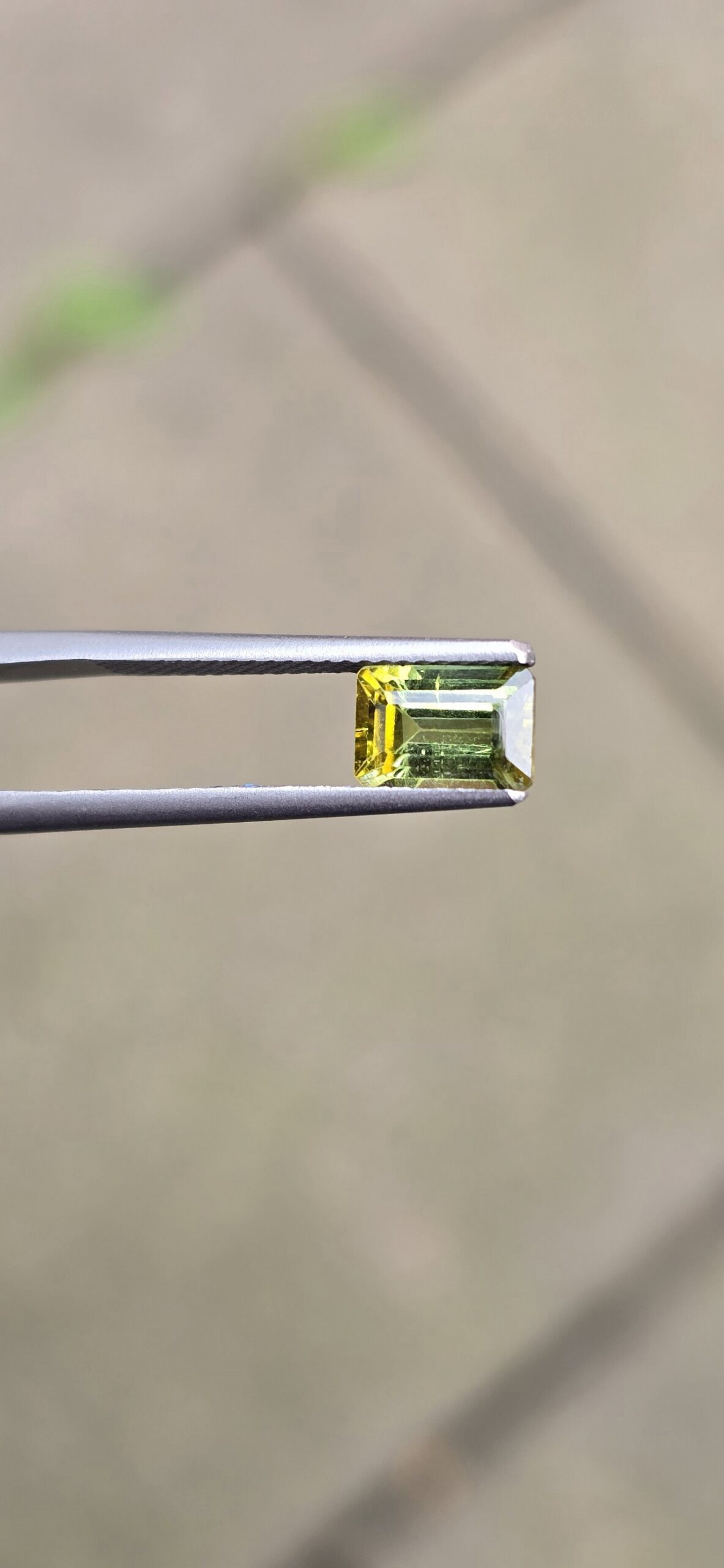 7.26x5.01x4.13mm baguette Brazilian tourmaline facet