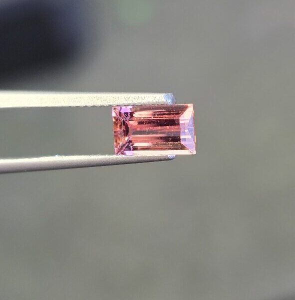 7.50x4.42x3.03mm baguette Brazilian tourmaline facet
