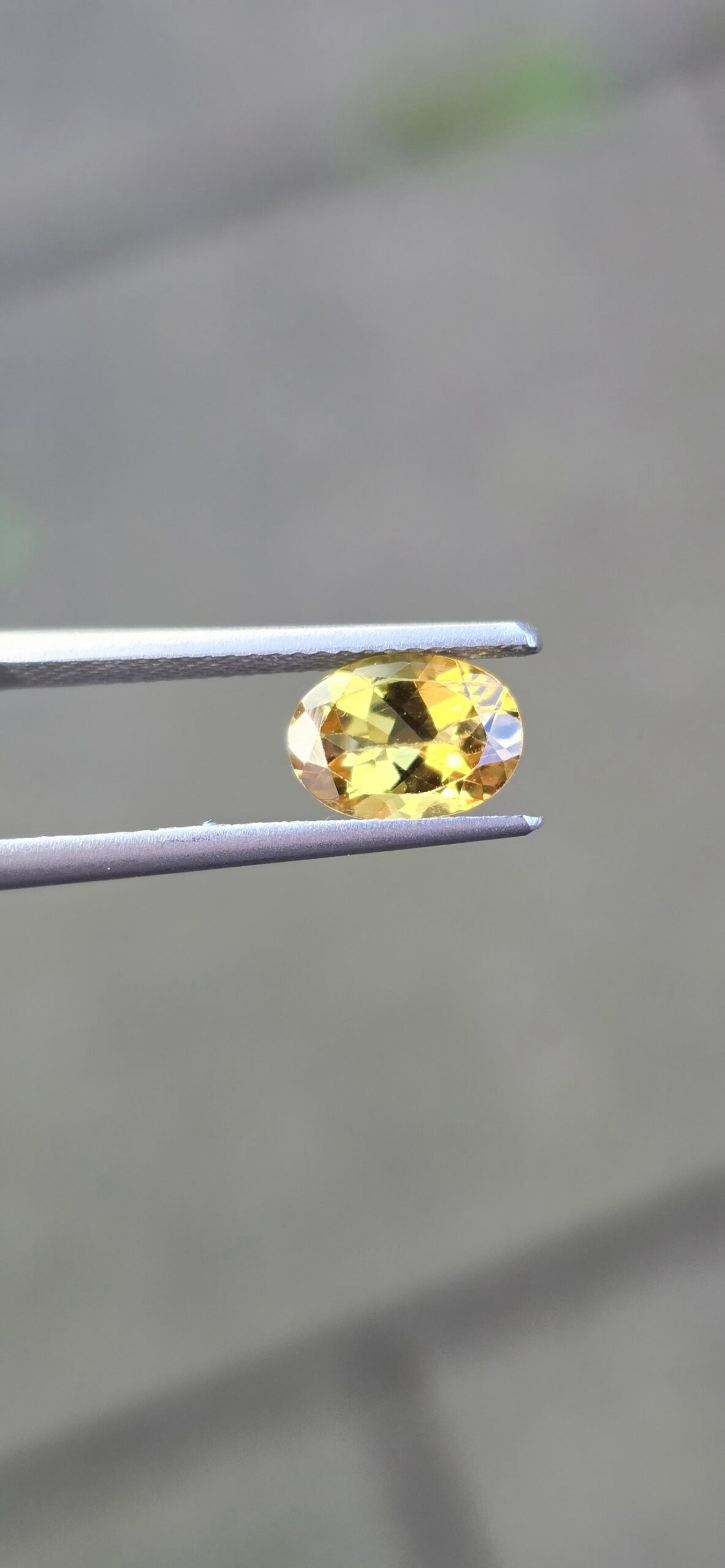 8.13x5.88x3.66mm oval Brazilian tourmaline facet