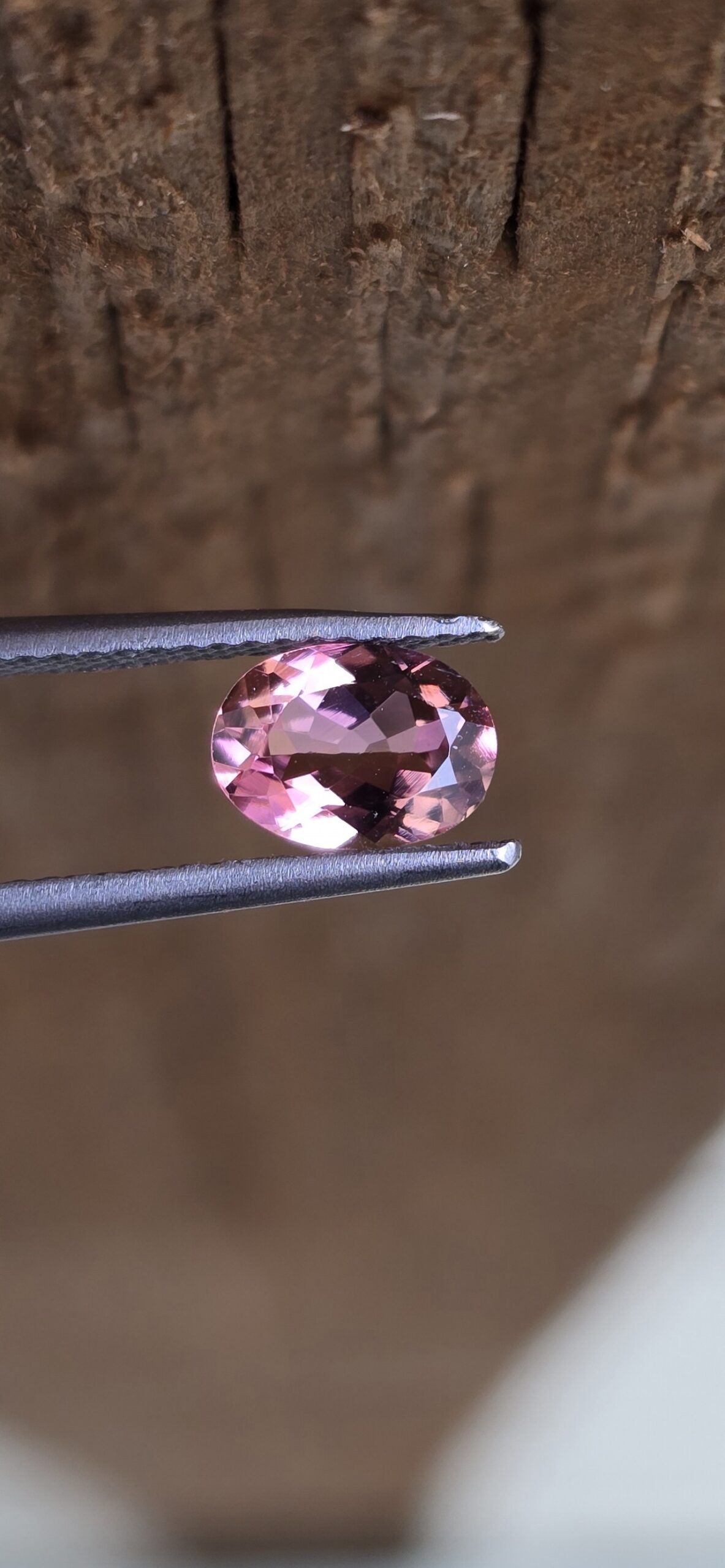7.07x5.16x3.26mm oval Brazilian tourmaline facet