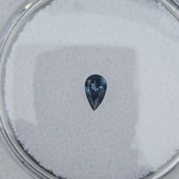 4.89x3.00x1.86mm pear Australian sapphire facet