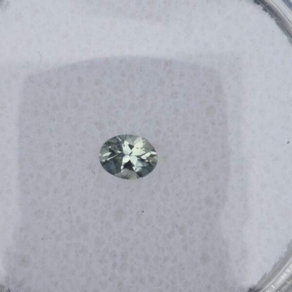 4.09x3.15x2.39mm oval Australian sapphire facet