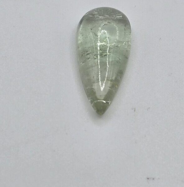 21.78x10.38x6.79mm Brazilian tourmaline cabochon