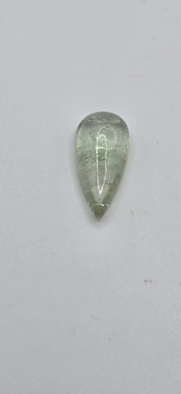 21.78x10.38x6.79mm Brazilian tourmaline cabochon