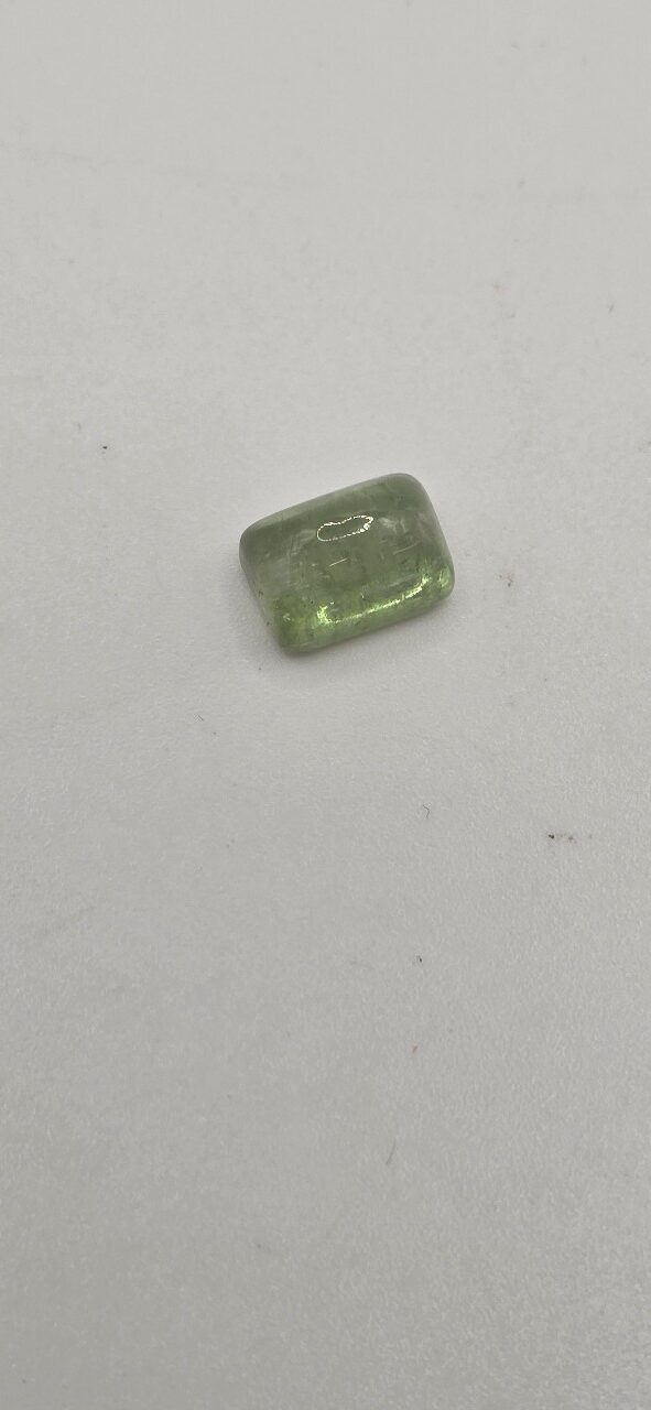 9.65x6.83x6.33mm Brazilian tourmaline cabochon