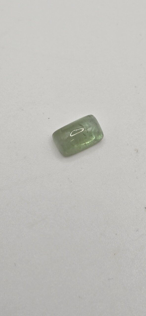 10.76x6.62x5.35mm Brazilian tourmaline cabochon