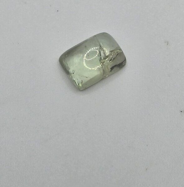 10.94x7.85x4.80mm Brazilian tourmaline cabochon