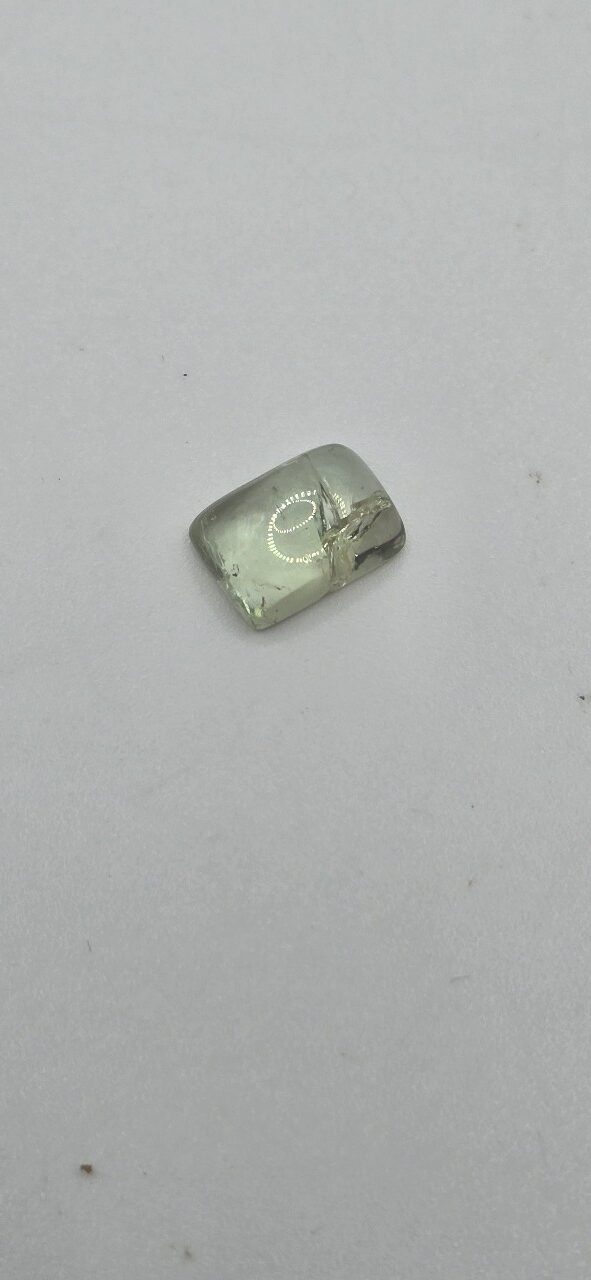 10.94x7.85x4.80mm Brazilian tourmaline cabochon