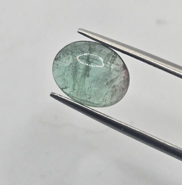 10.33x8.33x4.72mm Brazilian tourmaline cabochon