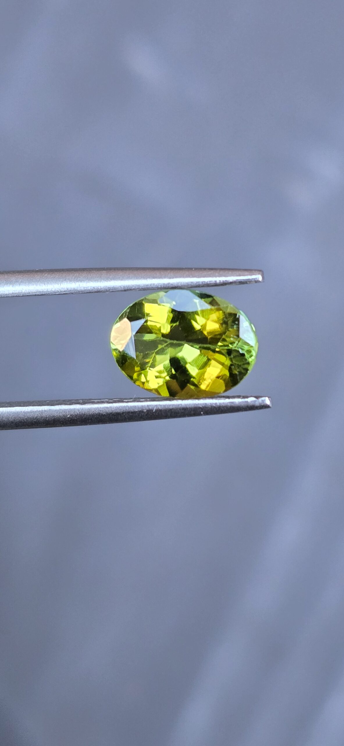 8.02x5.94x3.71mm oval Brazilian tourmaline facet