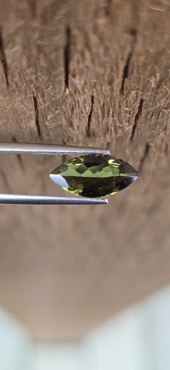 12.18x5.81x2.76mm marquis Brazilian tourmaline facet