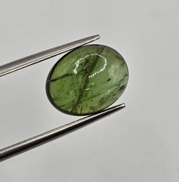 11.97x9.33x4.43mm Brazilian tourmaline cabochon