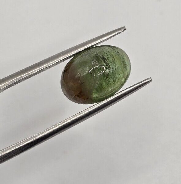 11.44x8.15x5.73mm Brazilian tourmaline cabochon