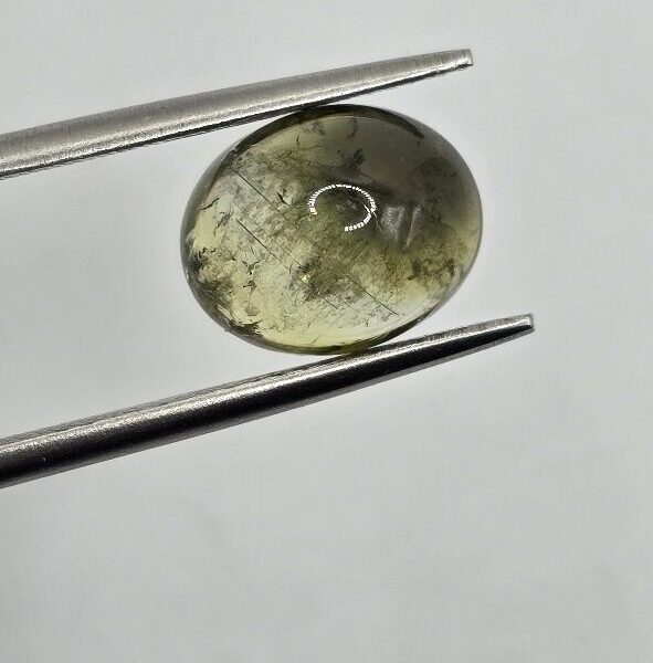 10.13x8.11x4.93mm Brazilian tourmaline cabochon