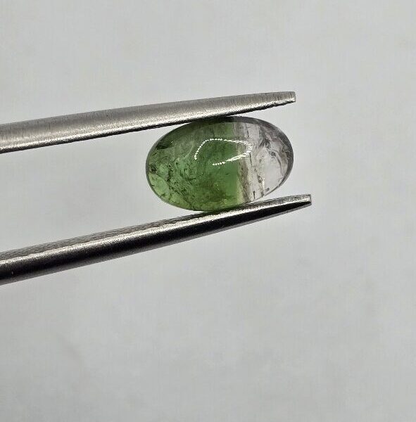 8.00x4.94x3.35mm Brazilian tourmaline cabochon