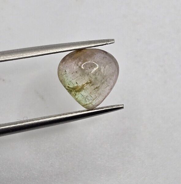 8.76x8.63x4.57mm Brazilian tourmaline cabochon