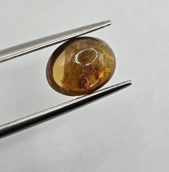 8.87x6.99x4.03mm Brazilian tourmaline cabochon