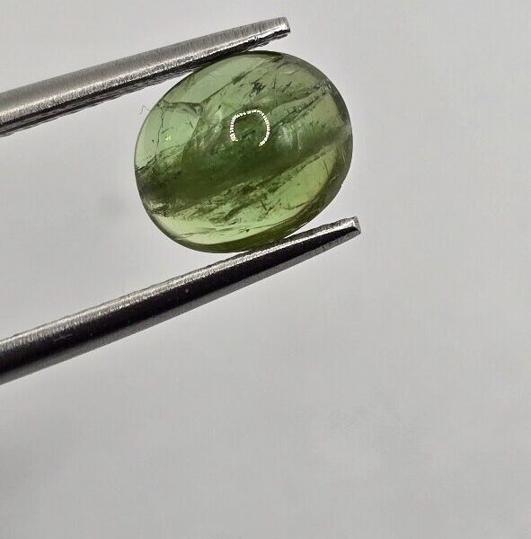 8.04x6.72x3.69mm Brazilian tourmaline cabochon