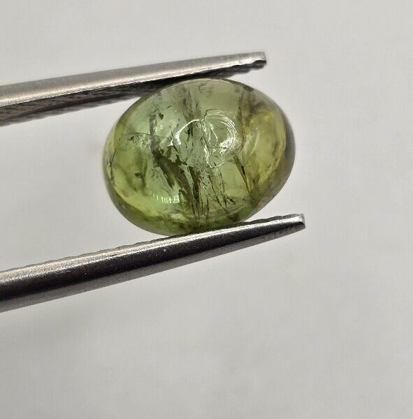 8.89x7.12x4.28mm Brazilian tourmaline cabochon