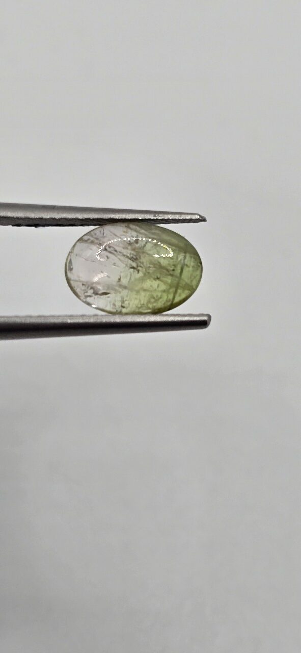 9.35x6.35x2.84mm Brazilian tourmaline cabochon