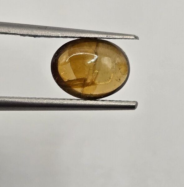 8.96x6.78x3.23mm Brazilian tourmaline cabochon