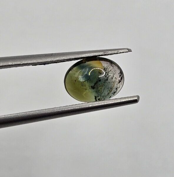 7.93x5.96x2.94mm Brazilian tourmaline cabochon
