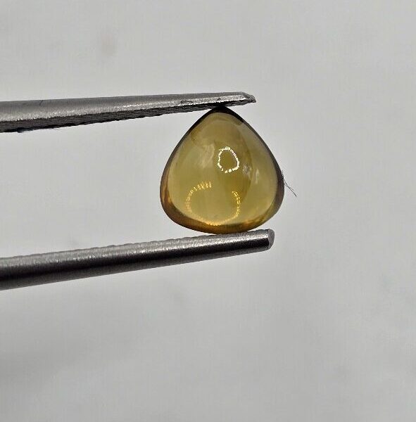 6.31x6.11x3.62mm Brazilian tourmaline cabochon