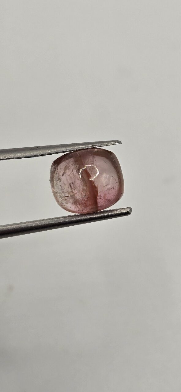 8.93x7.83x5.71mm Brazilian tourmaline cabochon