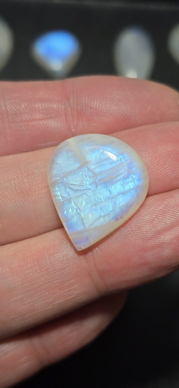 23.7x20.6mm moonstone cabochon