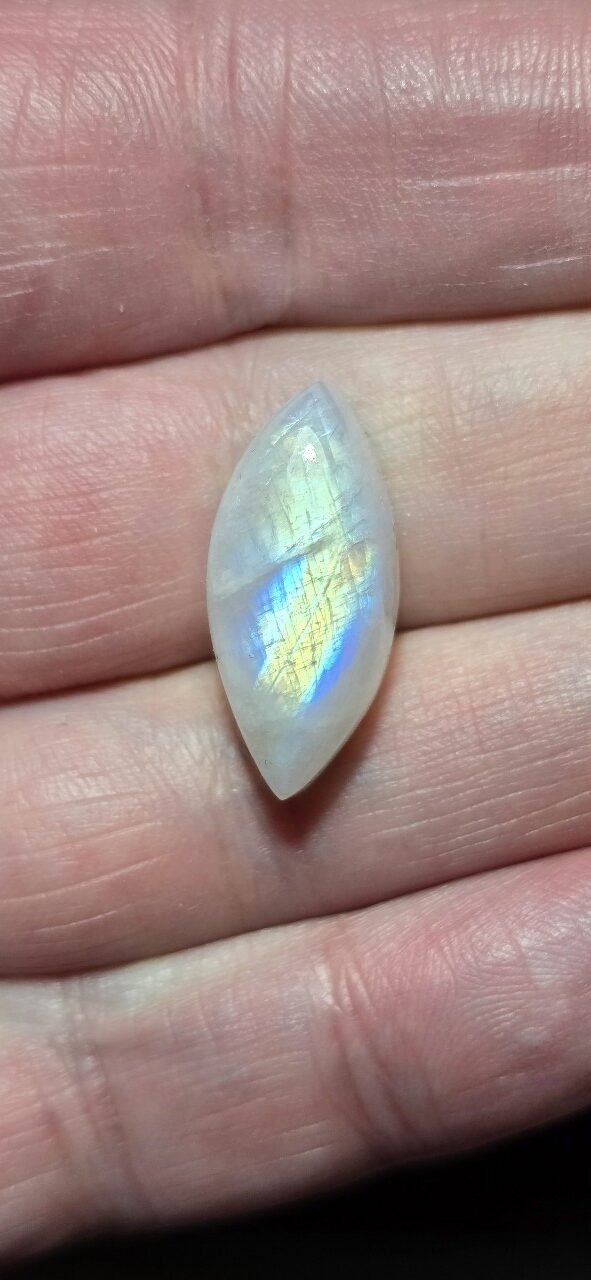24.2x11.2mm moonstone cabochon