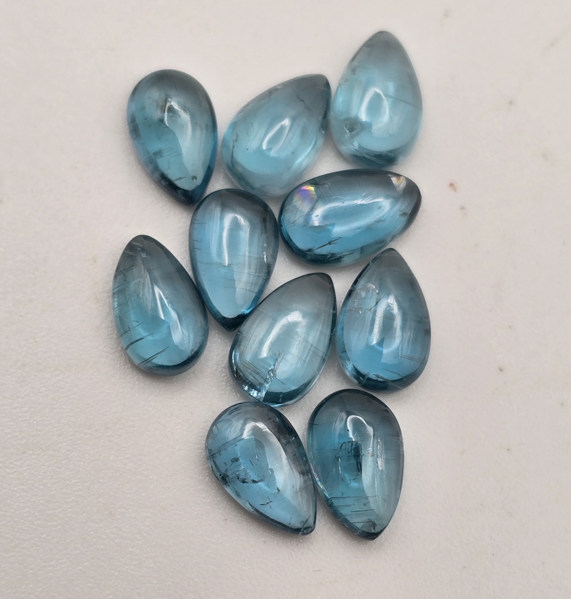8x5mm pear pariaba cabochon