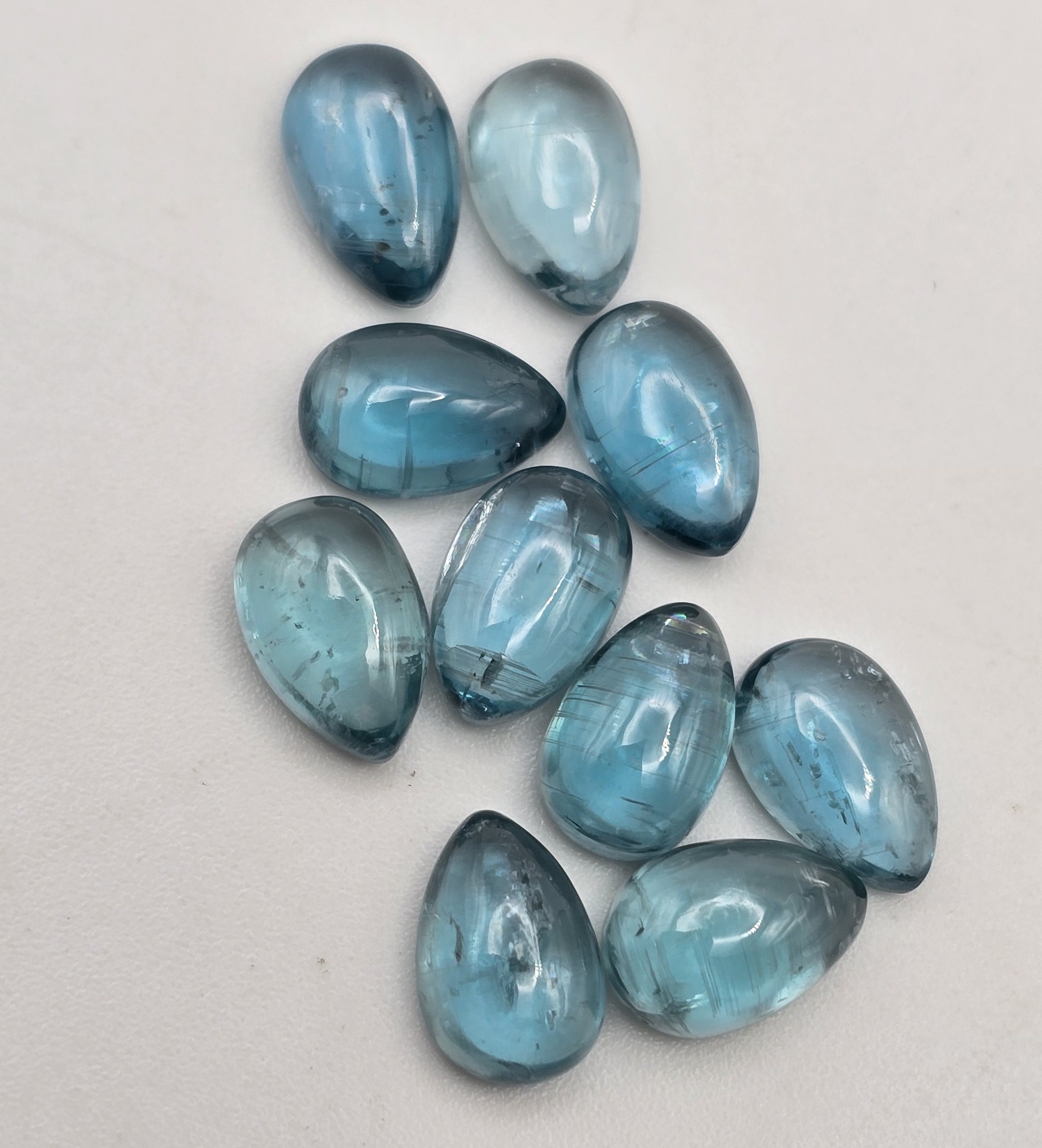 9x6mm pear pariaba cabochon