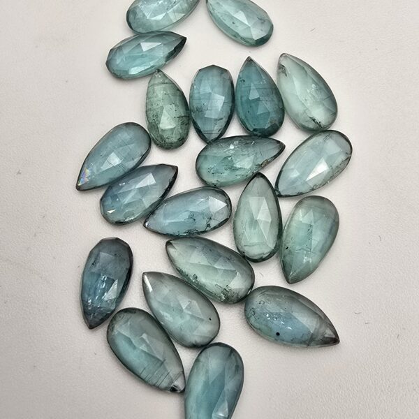 9x6mm pear pariaba kyanite rose cut cabochon (copy)
