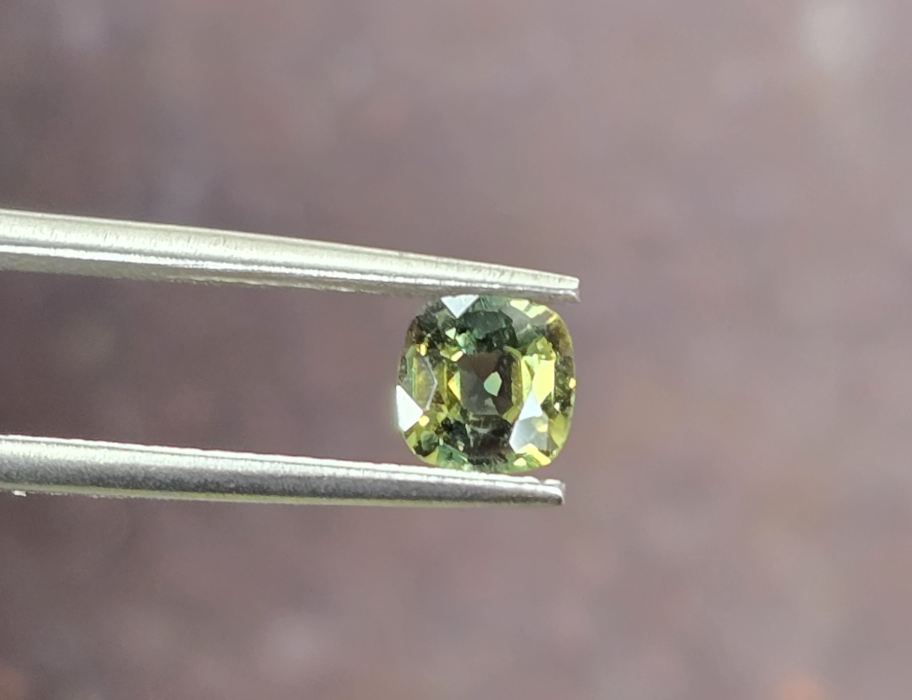 5.22x5.07x2.58mm cushion australian sapphire facet
