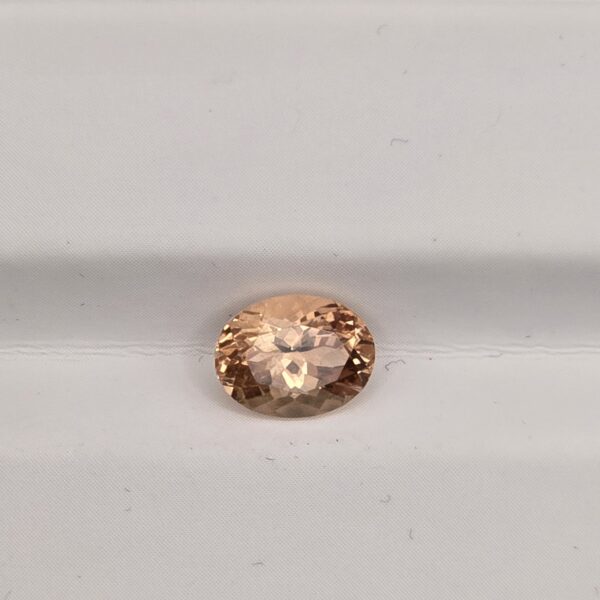 8x6mm oval sunstone facet