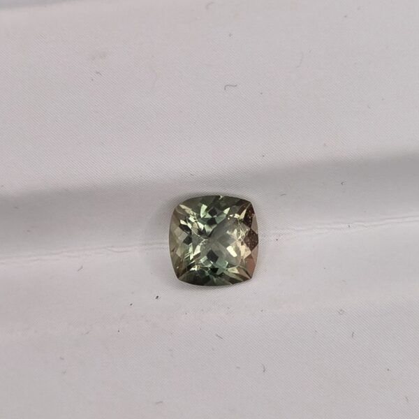 6mm cushion sunstone facet