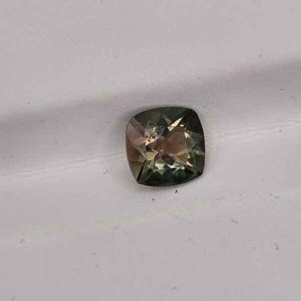6mm cushion sunstone facet