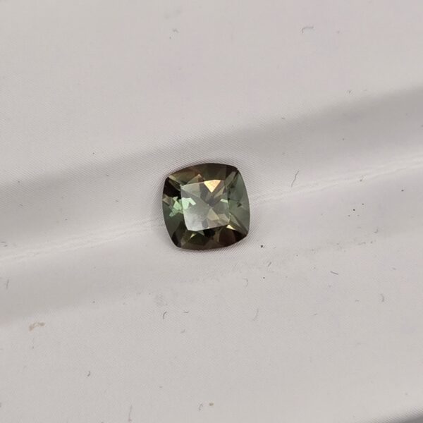 6mm cushion sunstone facet