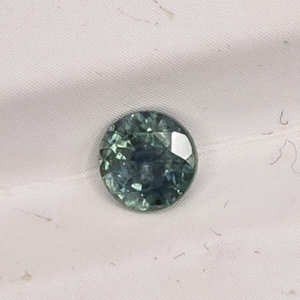 4.99x4.96x3.21mm round Australian sapphire facet