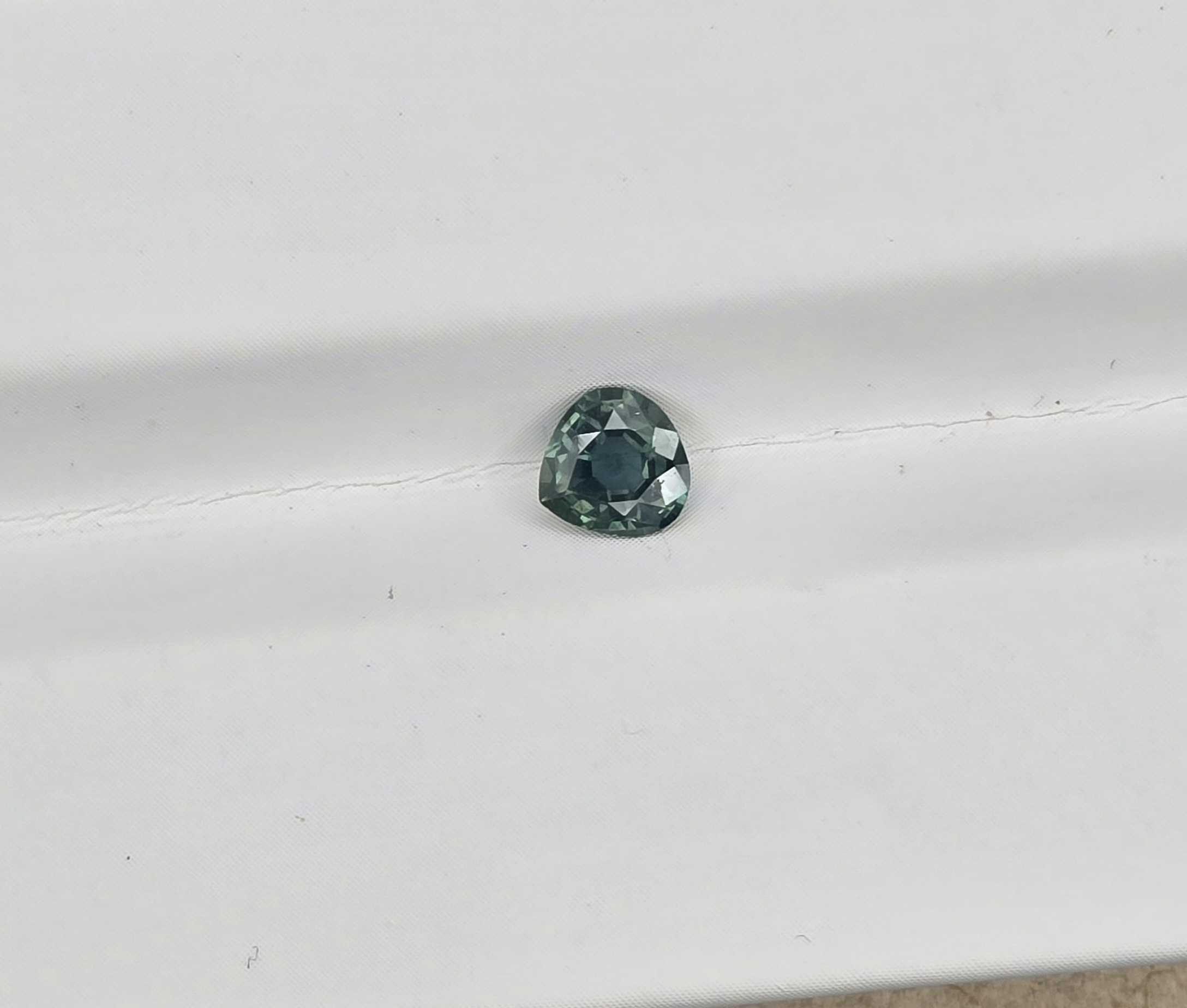 4.99x4.93x2.46mm pear Australian sapphire facet
